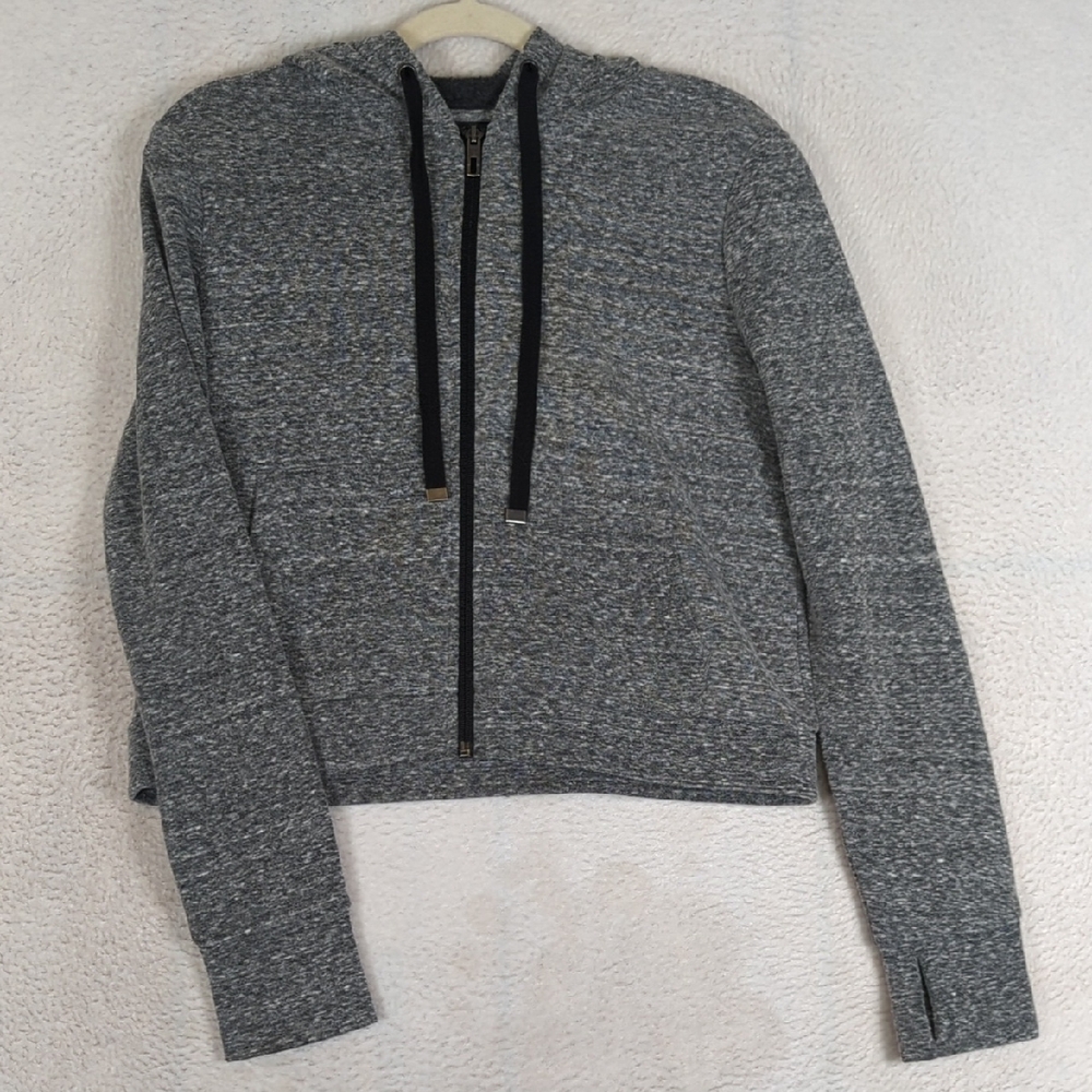 Kyoden Women's Gray Cropped Active Jacket Size S